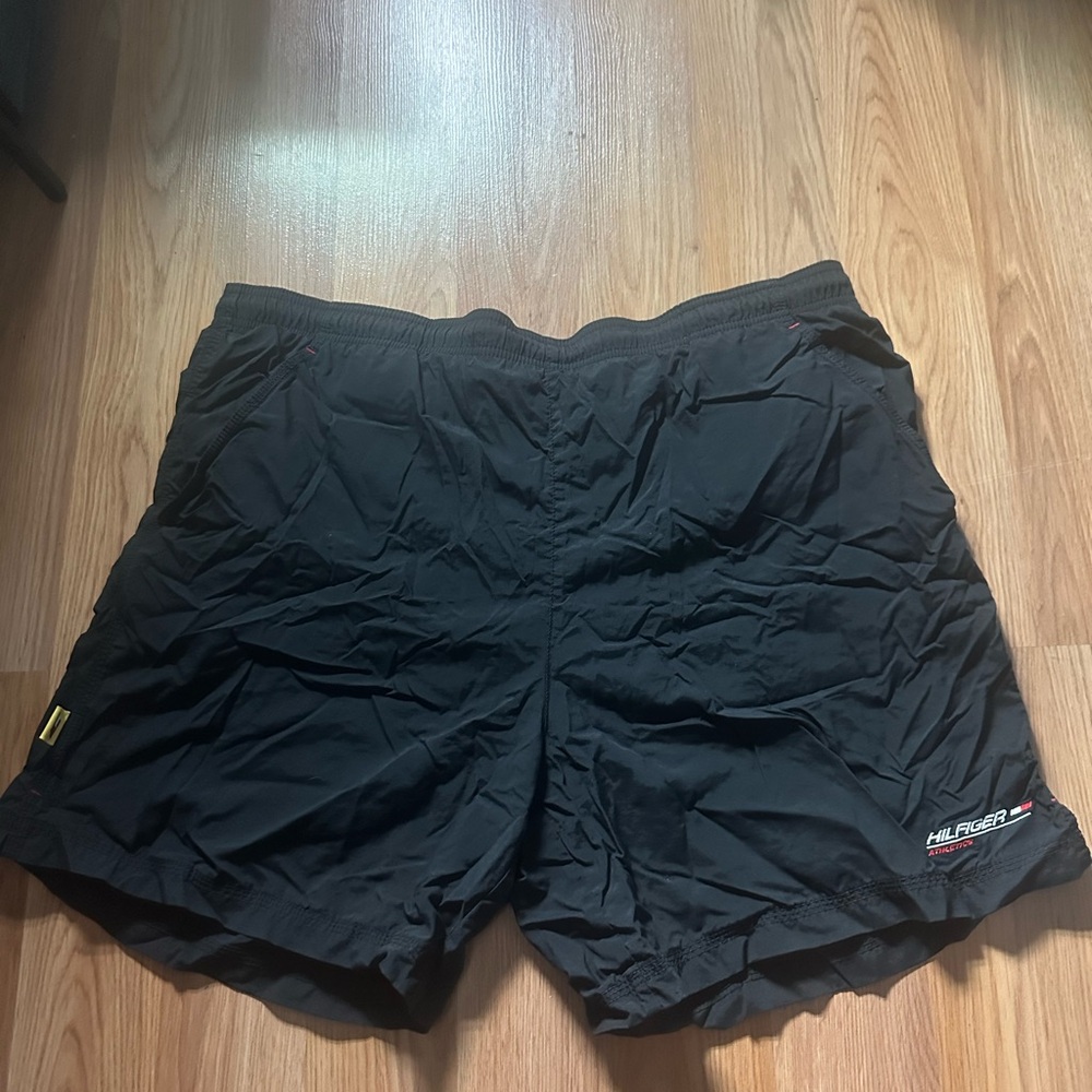 Vintage Tommy Hilfiger Athletics Swimming Trunks 90s Large